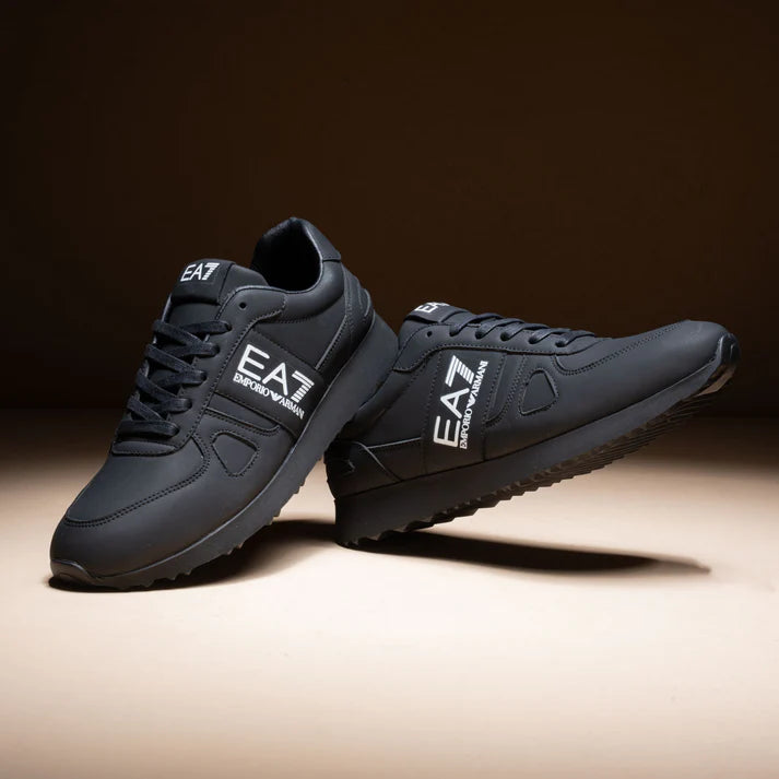 Canvas Armani sneakers