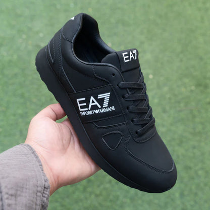 Canvas Armani sneakers